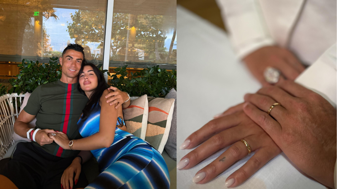 Cristiano Ronaldo e Georgina Rodríguez se casam após dez anos juntos e mostram alianças