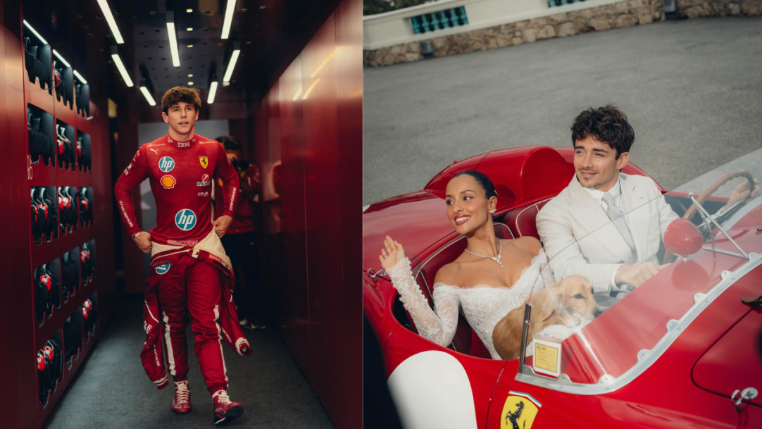 Irmão de Charles Leclerc revela gravidez da cunhada em registros de férias em família