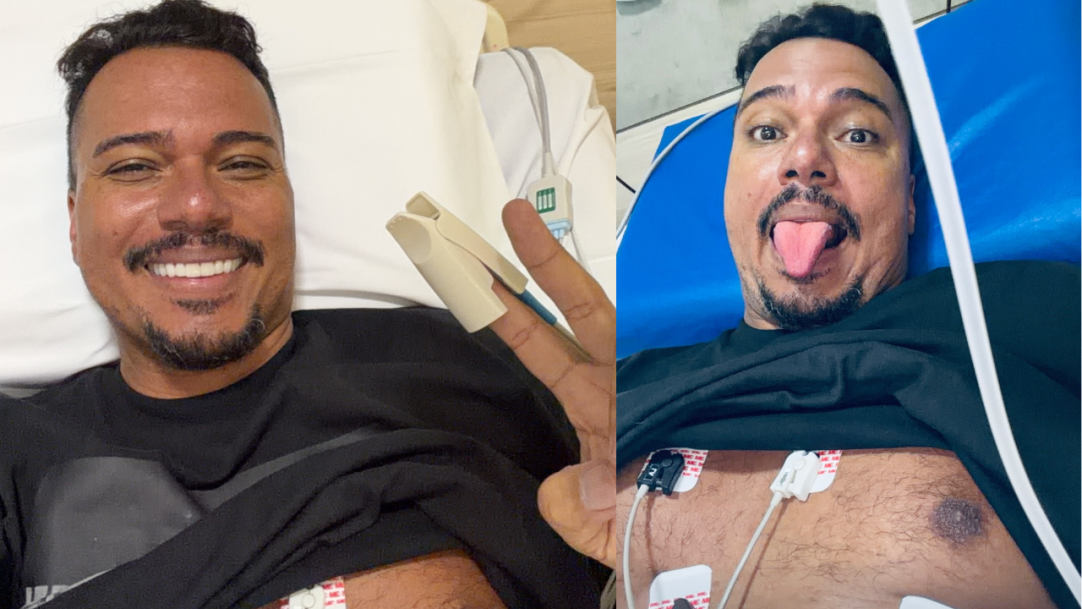 Bruno Cardoso, do Sorriso Maroto, é levado ao hospital após queda de pressão em Natal