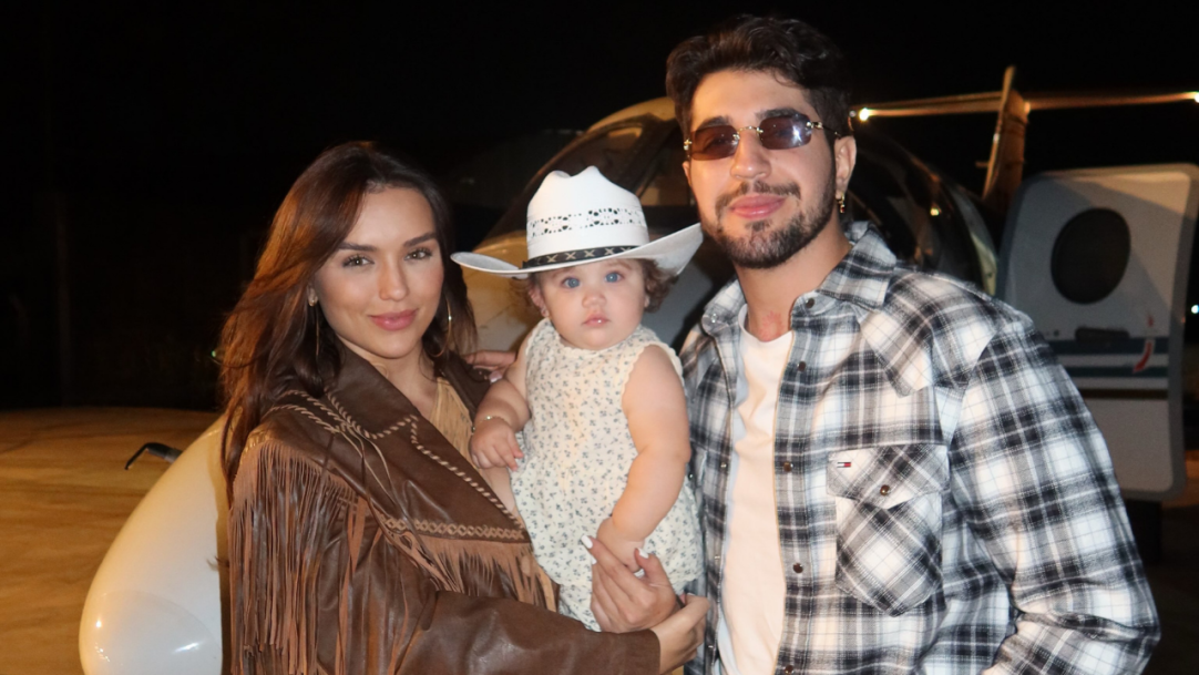 Rafa Kalimann deixa Barretos com Nattan e Zuza após primeira festa da filha: ‘A mini diva queria ficar mais’