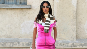 Silvia Braz é a única brasileira no desfile da Prada durante a Milan Fashion Week