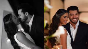 Murilo Huff e Gabriela Versiani celebram noivado com festa intimista em Goiânia: ‘O início do nosso sonho’