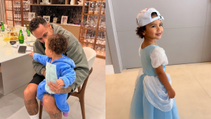 Bruna Biancardi encanta a web com novas fotos de Mavie e Mel, suas filhas com Neymar