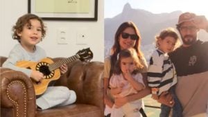 Thaila Ayala não segura as lágrimas ao ganhar ‘serenata’ do filho mais velho e diverte ao relatar a emoção