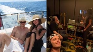 Ex-Spice Girl Victoria Beckham surge em estúdio de gravação acompanhada do filho após 20 anos sem lançamentos