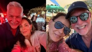 Romance na Europa: solteira há oito anos, Carolina Ferraz surge acompanhada durante viagem à Itália