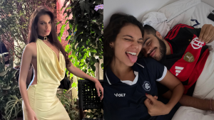 Alane Dias compartilha registros do mês em clima de romance com Francisco Gil