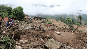 Deslizamento de terra de grandes proporções atinge região no Nepal