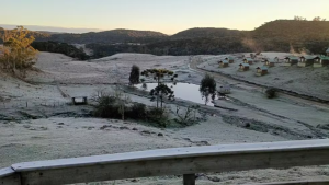 Massa de ar polar traz neve, geada e mínimas de até -3,8°C ao Rio Grande do Sul