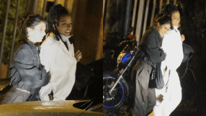 Romance: Alice Carvalho surge agarradinha a morena misteriosa após se apresentar no Rock in Rio; confira