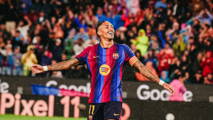 Raphinha se destaca nos pênaltis pelo Barcelona