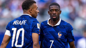 Relação entre Mbappé e Dembélé vira primeiro desafio de Zidane na França