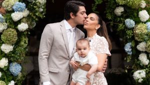 Mariana Rios revela detalhes do batizado de Palo e se emociona