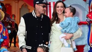 Neymar e Bruna Biancardi surgem com as filhas em festa do filho de Thiaguinho