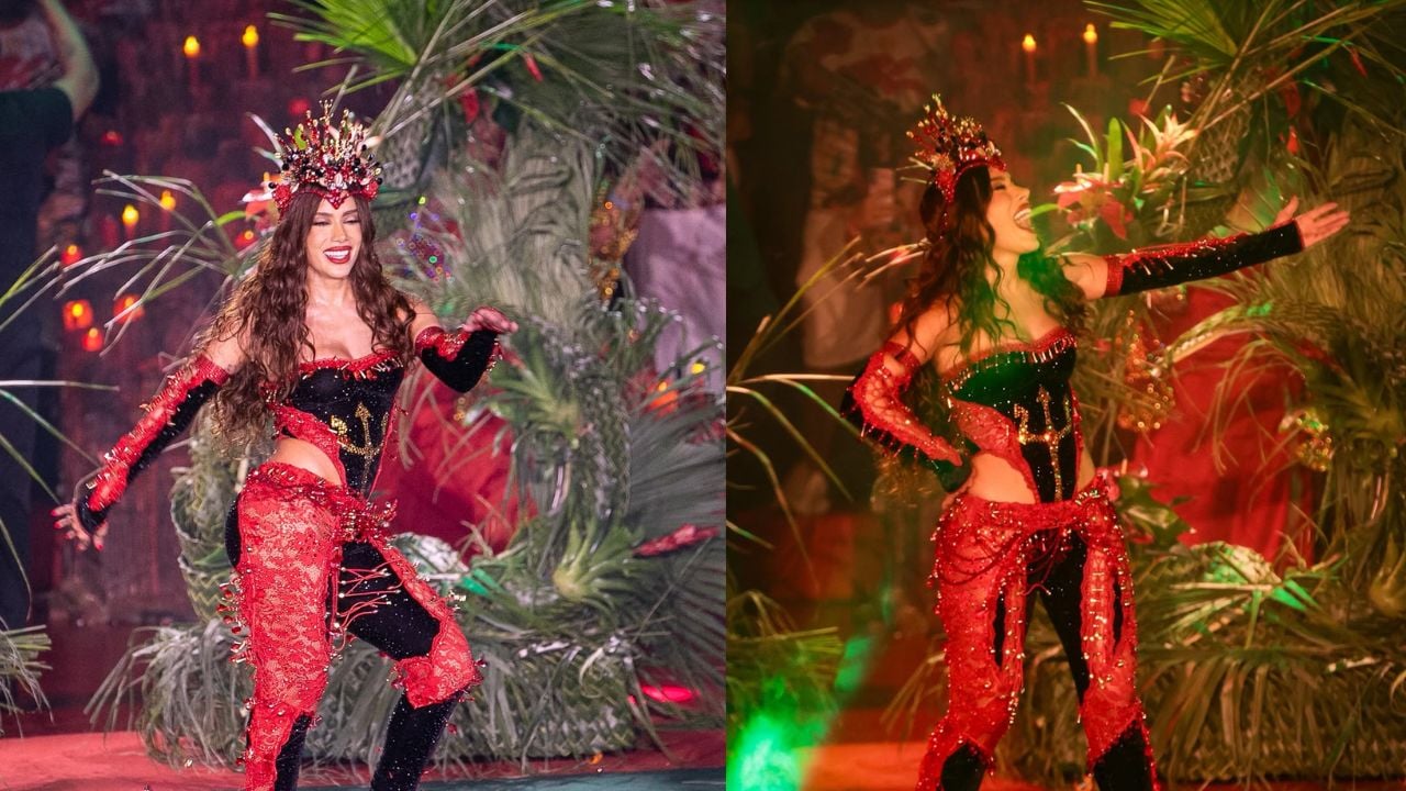 Anitta é coroada rainha de bateria da Grande Rio