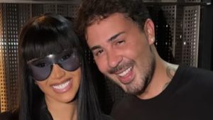Carlinhos Maia encontra Cardi B em Milão e chama atenção com reação da cantora
