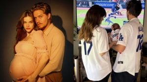 Dylan Sprouse e Barbara Palvin anunciam nascimento e nome da filha do casal