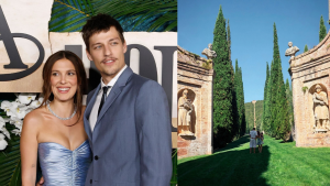 Millie Bobby Brown celebra 2 anos de casamento com Jake Bongiovi ao lado dos filhos: “Mudou minha vida”