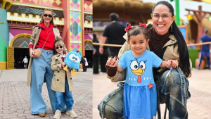 Ana Paula Siebert, Graciele Lacerda e outras famosas curtem dia de diversão com os filhos em SC