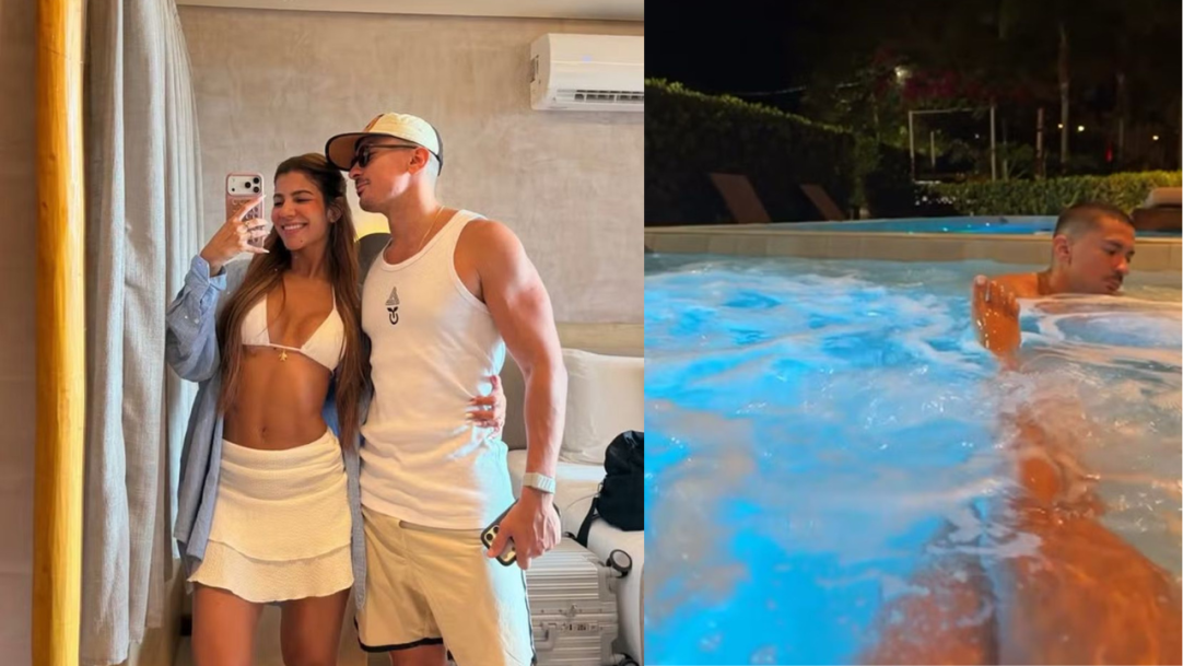 Ex-BBB Hariany aproveita viagem a Noronha com irmão de Anitta: “Estou me permitindo”