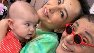 Ex-sogra, Leda Nagle resgata foto com Sabrina Sato e a neta, Zoe, e se declara: “Adoro”