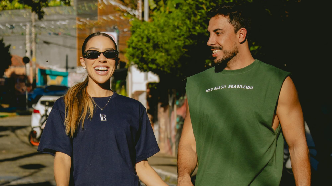 Renata Saldanha revela planos de casamento com Maike e faz cobrança ao namorado: “Tem que vir o pedido”