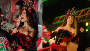 Anitta afirma que “se sente em casa” na Grande Rio e recebe comentário de Danilo Mesquita