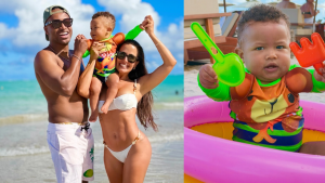 Carol Peixinho compartilha viagem com Thiaguinho e encanta web com fotos de Bento: “Os dentinhos”