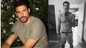 Sem camisa, Cauã Reymond impressiona ao exibir abdômen definido e revela: “Me cuidando”