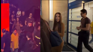 Anitta e Danilo Mesquita não escondem mais o romance nos bastidores do Estrelas da Casa