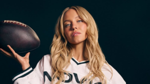 Sydney Sweeney surpreende ao cobrir partes íntimas com material esportivo em vídeo: ‘Não vou pular esse anúncio’