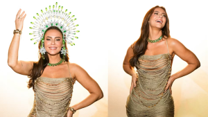 Paolla Oliveira ganha data para coroação como rainha de bateria da Imperatriz; confira