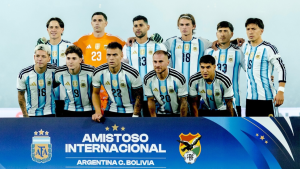Sem Messi em campo, Argentina goleia Bolívia em amistoso
