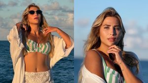 Filha de Leonardo aproveita ‘sol super gostoso’ de Miami para renovar o bronzeado e encanta a web