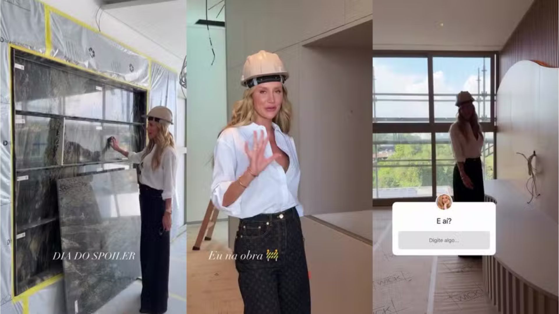 Esposa de Roberto Justus, Ana Paula Siebert revela detalhes luxuosos da reforma do novo apartamento