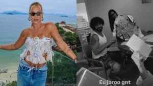 Recém-solteira, Virginia é surpreendida com buquê misterioso e dispara: ‘Não tenho ideia’