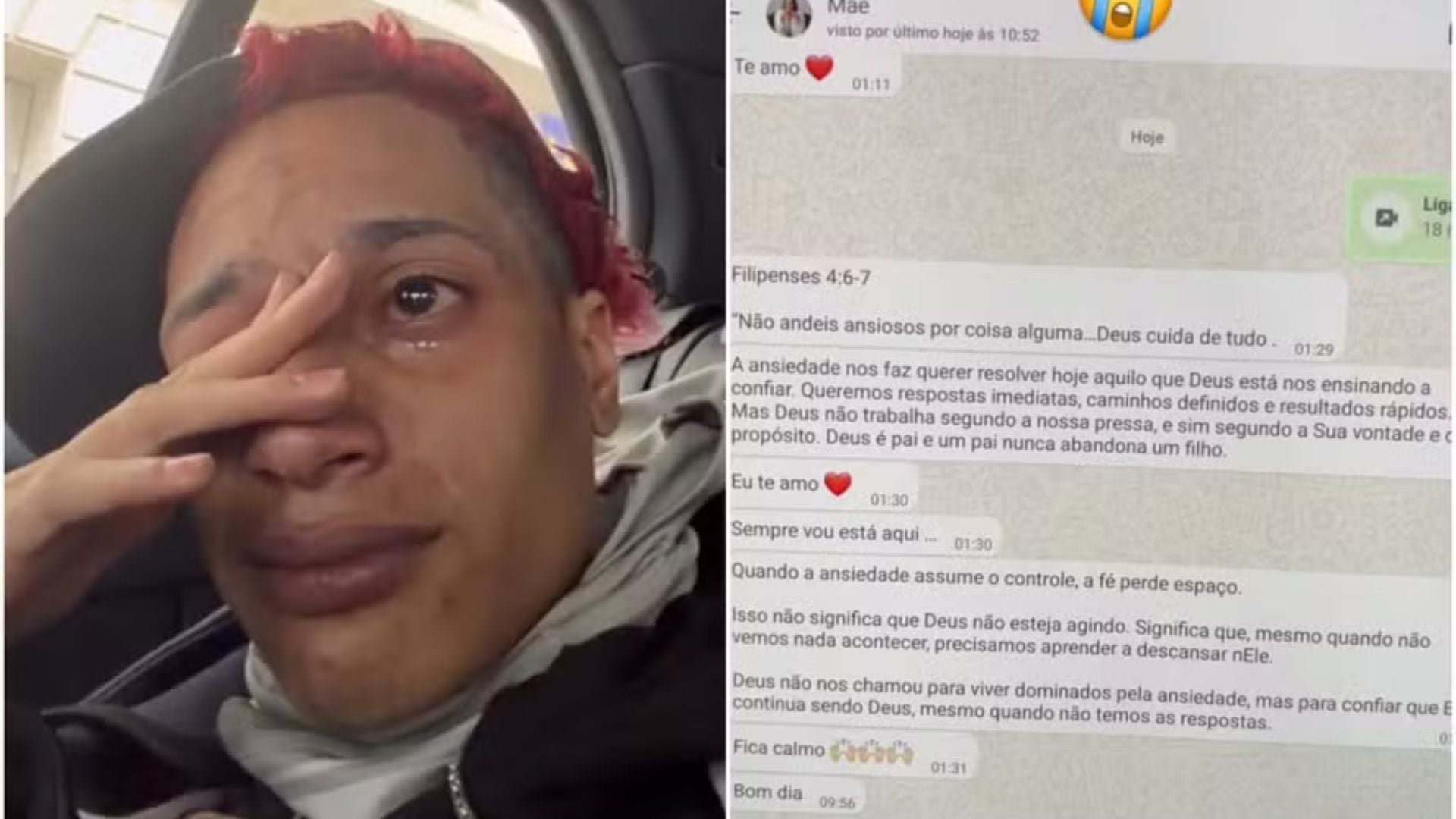 Oruam desabafa após prisão da mãe e compartilha últimas mensagens: “Não sei o que fazer”