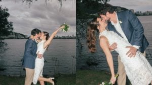 Juliana Paiva emociona seguidores ao abrir álbum de fotos de seu casamento com arquiteto: “Assim, já não são dois, mas um só”