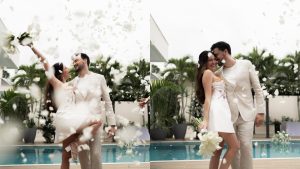 “Mr. and Mrs.”: Felipe Neto compartilha registros de seu casamento com Juliane Carvalho