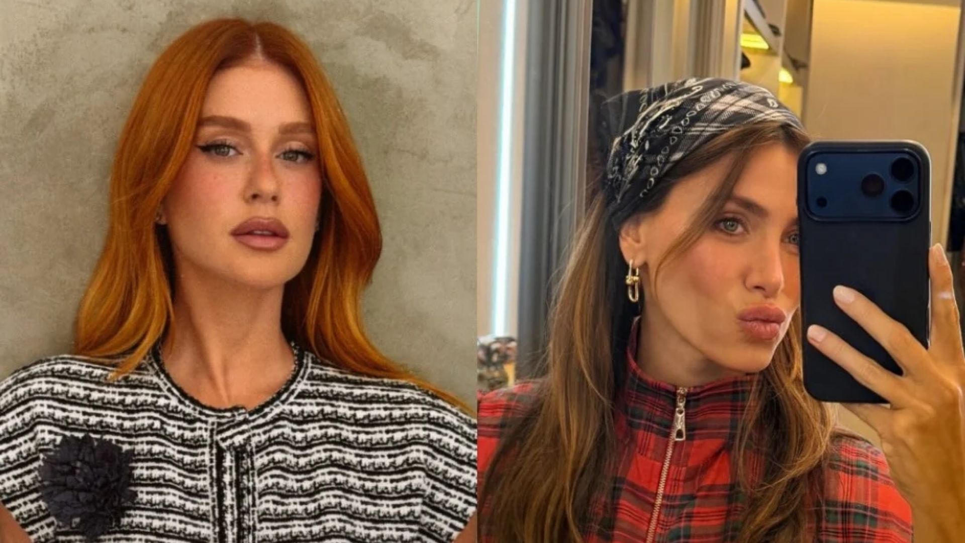 Vazamento de conversa privada expõe desentendimento entre Marina Ruy Barbosa e Nati Vozza