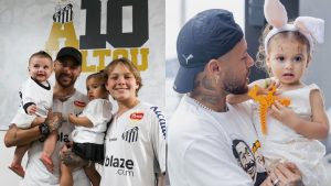 Neymar faz reflexão sobre infância dos filhos
