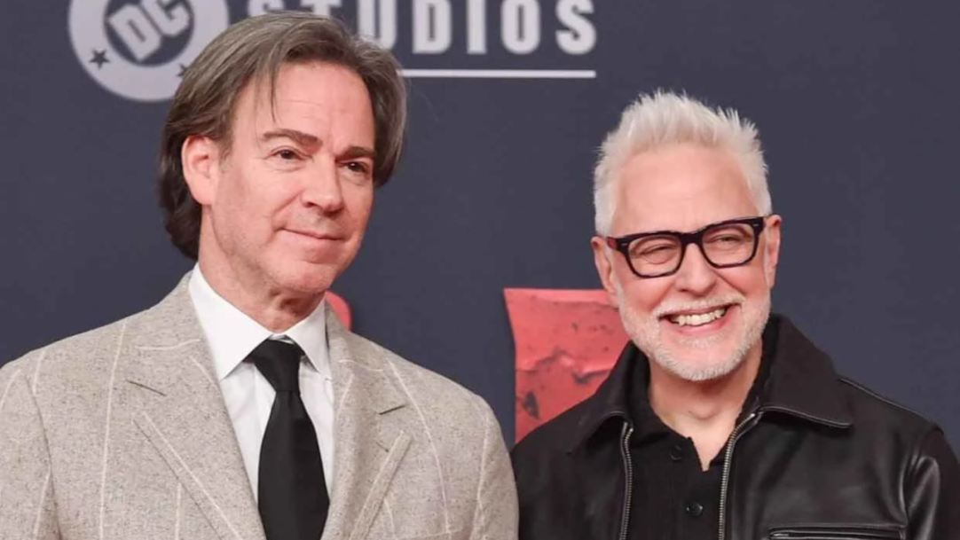 James Gunn mostra a Peter Safran primeiras imagens do filme