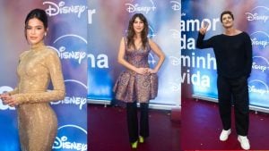 Elenco de “Amor da Minha Vida” se reúne no Rio para a première do filme