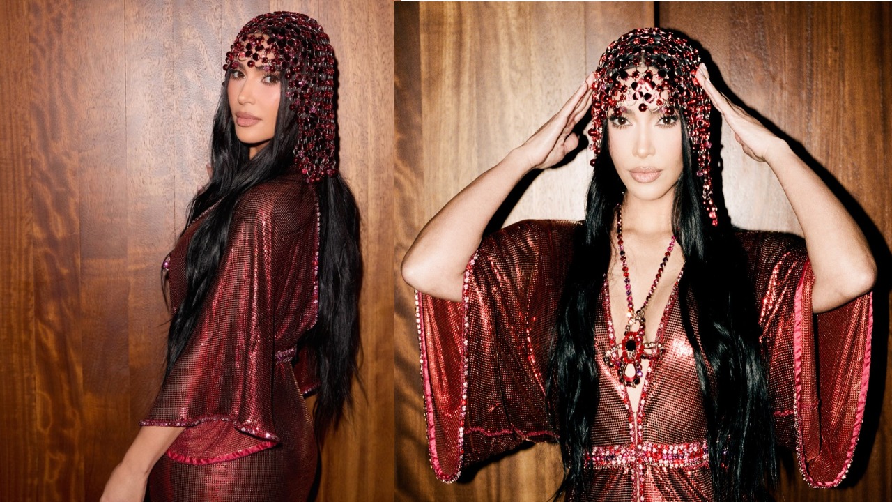 Kim Kardashian aposta em alta-costura dos anos 1990 para celebrar aniversário de 46 anos
