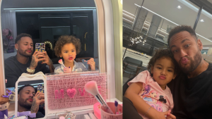 Neymar se declara para Mavie no aniversário da filha e emociona com homenagem: “Alegra o meu dia”