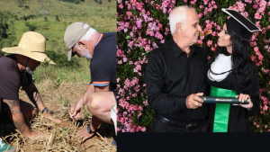 Bruno Gagliasso apoia irmã durante despedida do pai e compartilha momento de carinho