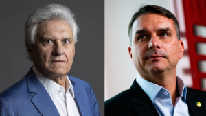 Caiado confirma apoio a Flávio Bolsonaro no 2º turno e prepara anúncio em Goiânia