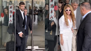 Shakira se reúne com Gerard Piqué para discutir visitas aos filhos