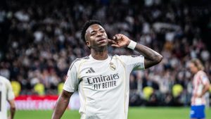 Vini Jr. é desfalque do Real Madrid no duelo da LaLiga contra o Barcelona, após suspensão
