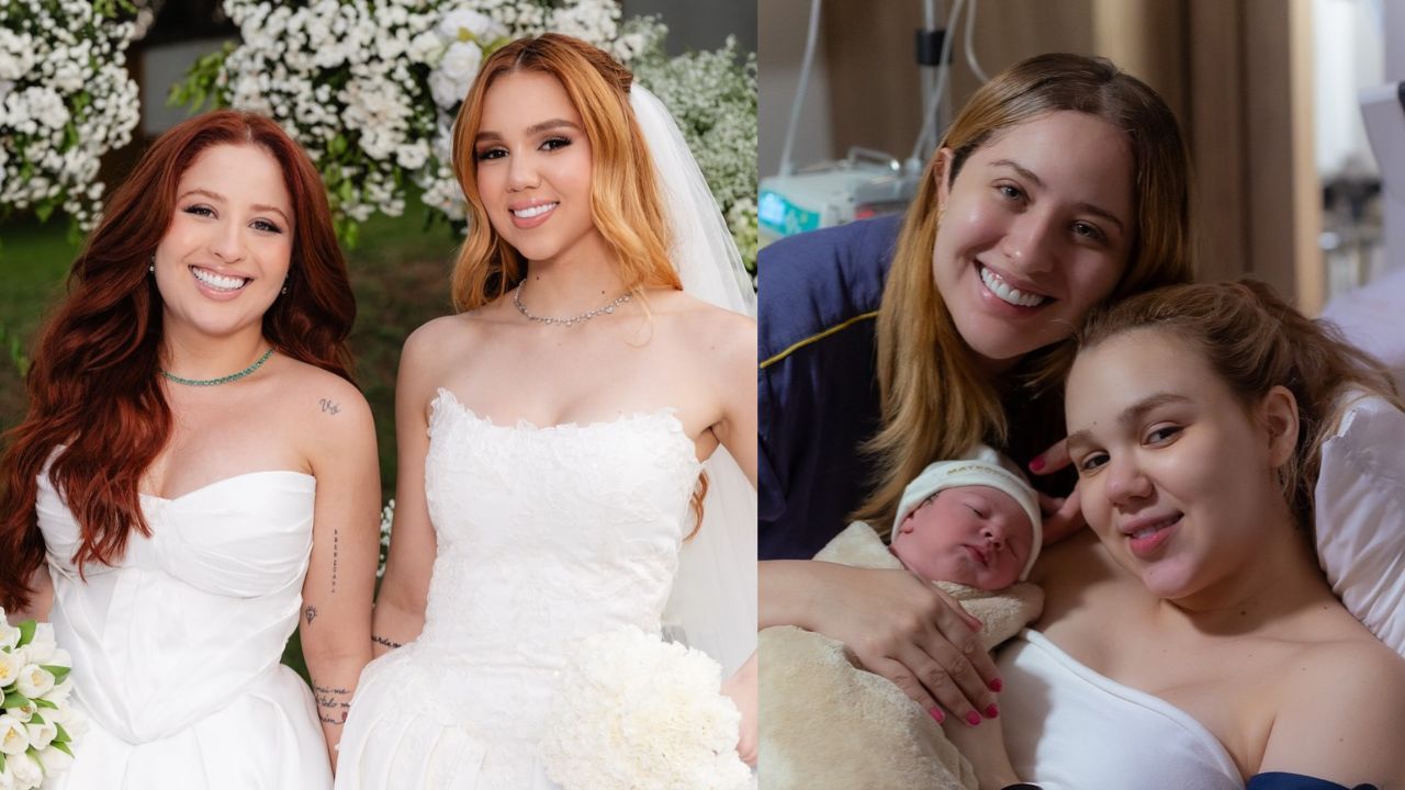 Mari Fernandez e Julia Ribeiro comemoram Bodas de Papel